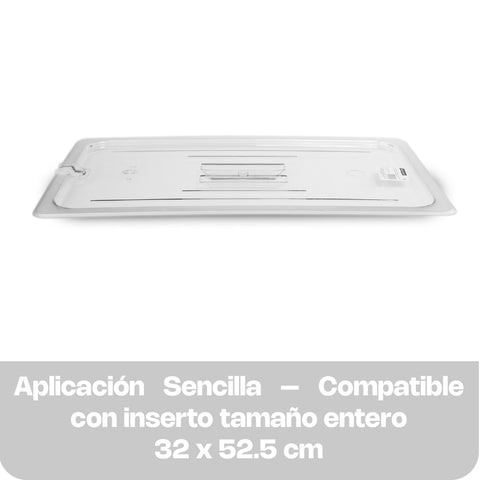 Tapa de Inserto de Policarbonato