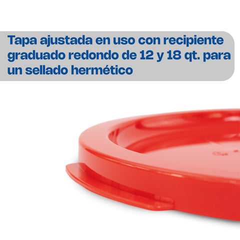 Tapa para recipiente redondo