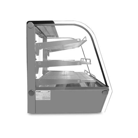 Vitrina Caliente sobre Mostrador 160L