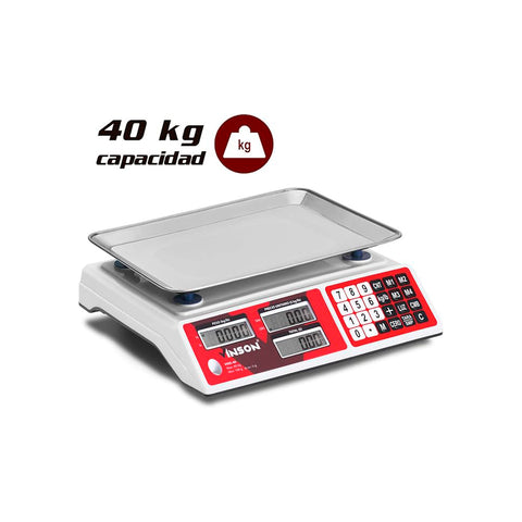 Báscula Electrónica Multifunciones 40 kg