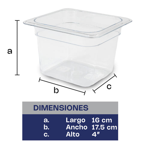 Inserto de Policarbonato Sexto